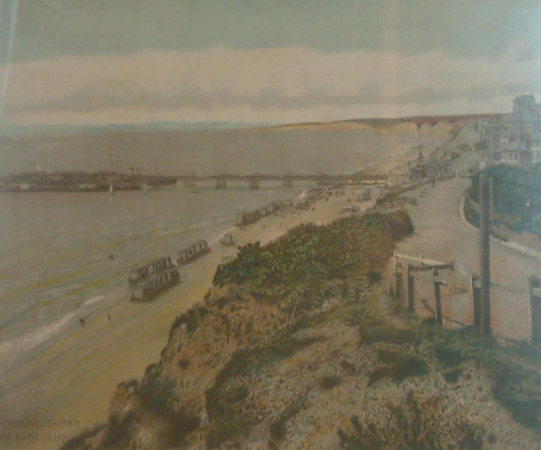 Bournemouth Pier from the East Cliff.