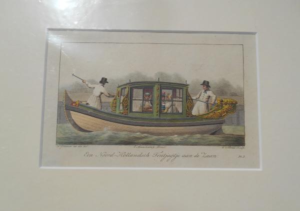 Trans. A Northern Dutch barge on the Zann