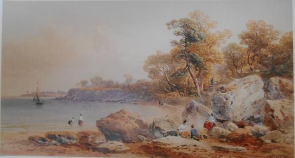 Priory Bay Bembridge Point beyond